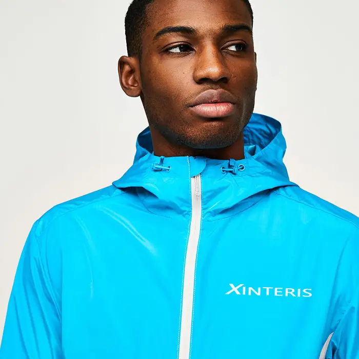 New Fashion Custom Branded Causal Sports Jackets Polyester Double Layer Hoodie For Men