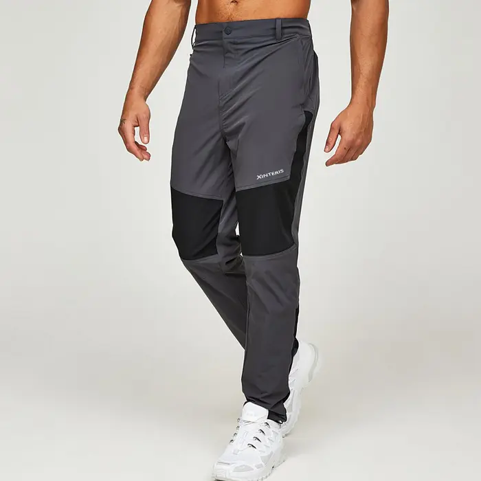High Quality Polyester Gym Wear Custom Straight Causal Cargo Joggers Pan (4)gn7
