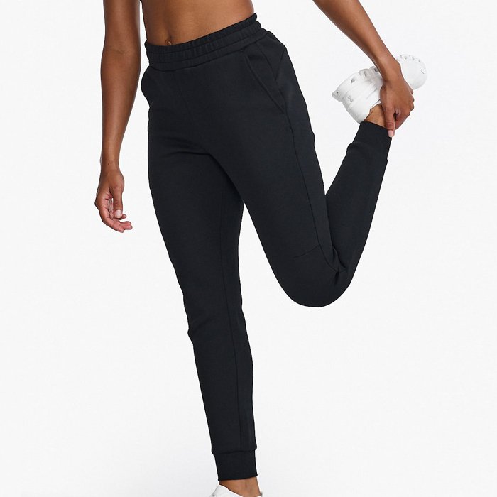 Custom women jogger pants wholesale polyester slim fit sweat pant