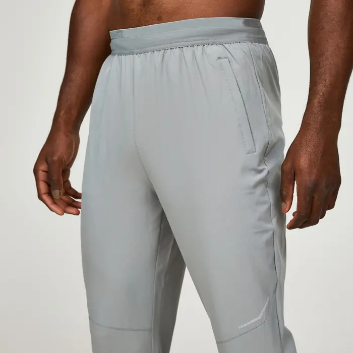 Hot Sale Wholesale Elastic Waistband Fashion Spliced Custom Design Slim Fit Jogger Pants Men (2)dpt