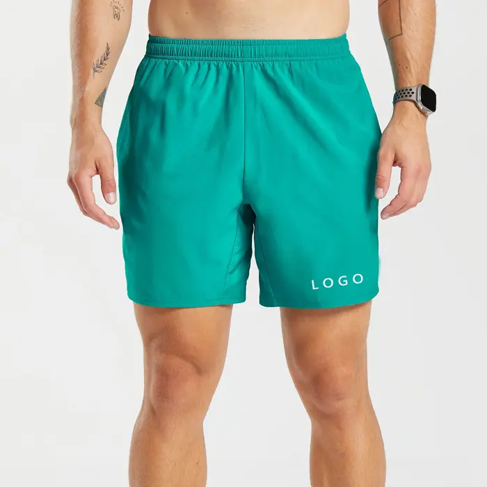Hot Sale Customized Brand 100% Polyester Men Sports Cargo Shorts