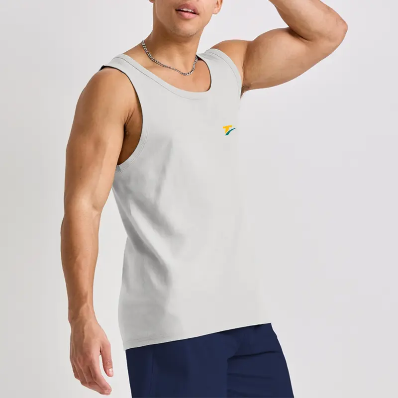 men blank tank top