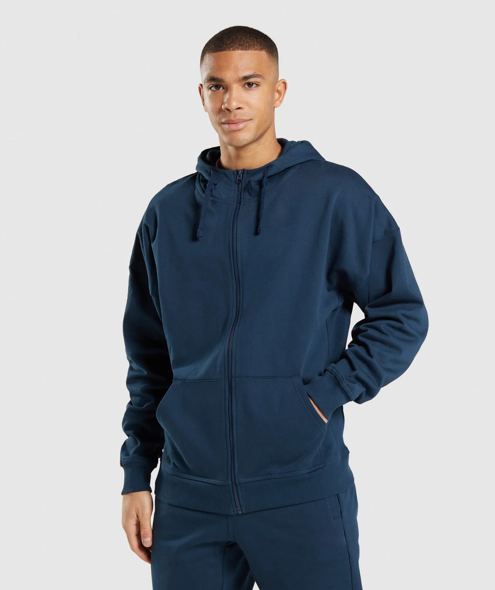 Wholesale Embossed Logo Printed Custom Thick Cotton Fabric Fleece Full Zip Up Hoodies For Men (1)4p0