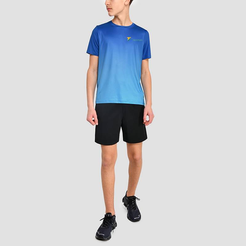 OEM Sublimation Printing Shorts Sleeve Junior Gym T Shirts