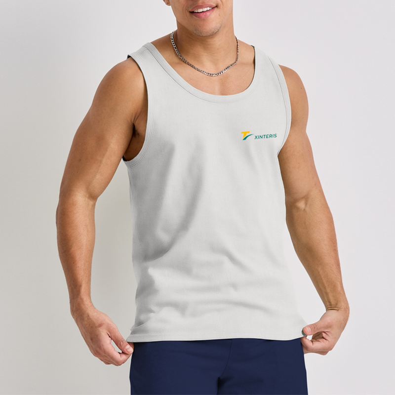 Men Blank Tank Top Custom Printing O Neck Sports Singlet