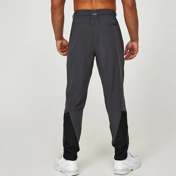 High Quality Polyester Gym Wear Custom Straight Causal Cargo Joggers Pant For Men