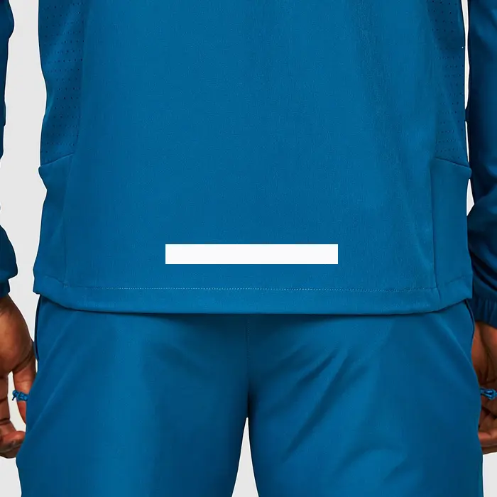 Newest Design Wholesale Sports Tops Men Mesh Spliced Nylon Spandex Gym Zip Up Hoodies