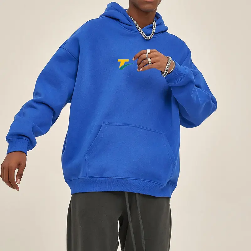 Oversize Hoodies High Quality Blank Fleece Sweatshirts For Men