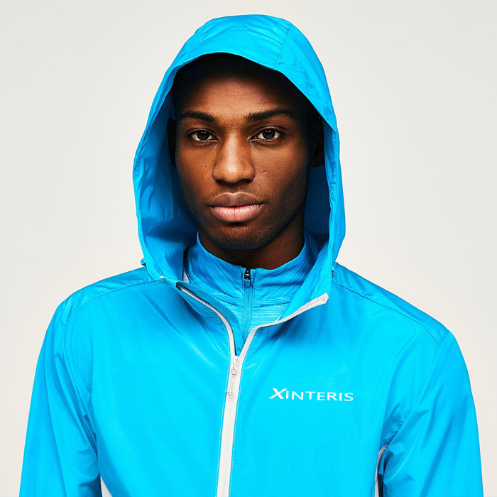 New Fashion Custom Branded Causal Sports Jackets Polyester Double Layer Hoodie For Men