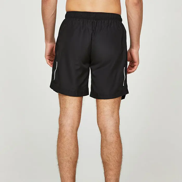 Wholesale Custom Logo Printing Polyester Spandex Woven Workout Shorts Men