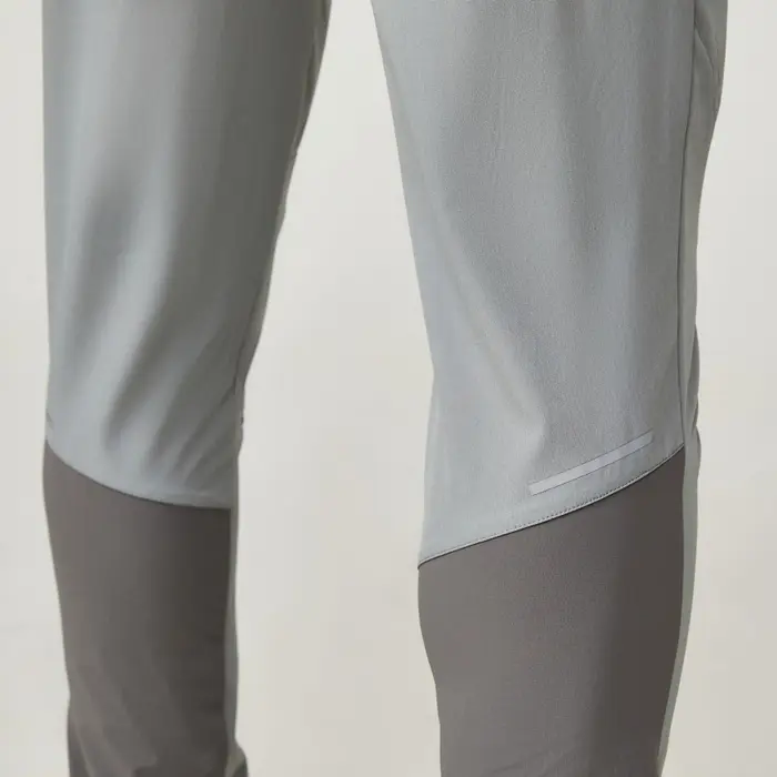 Hot Sale Wholesale Elastic Waistband Fashion Spliced Custom Design Slim Fit Jogger Pants Men (4)aw1