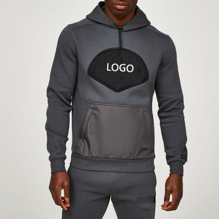 Wholesale Oem Causal Wear Custom Fashion Fleece Oversized Pullover Hoodie For Men