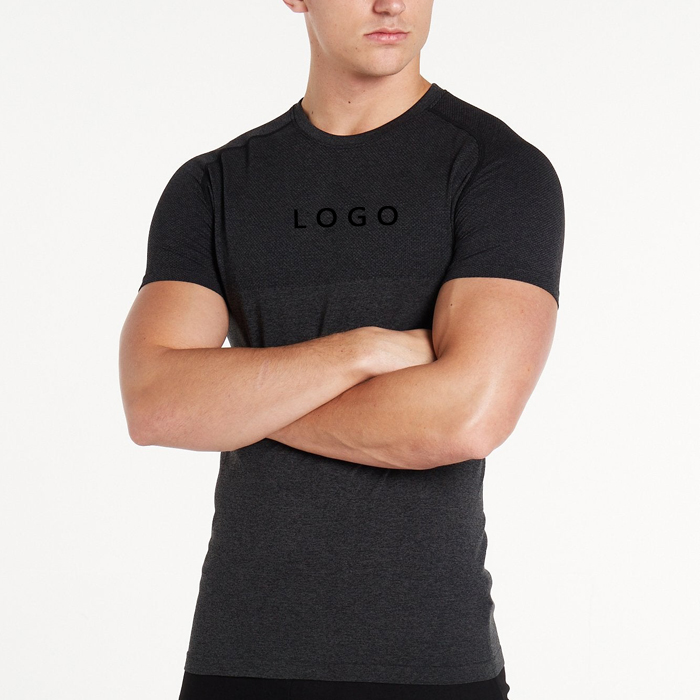 Wholesale Custom Cheap Short Sleeve Printed Dry Fit Plain Sports T Shirt Men