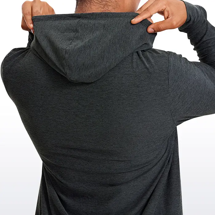cotton spandex hoodies