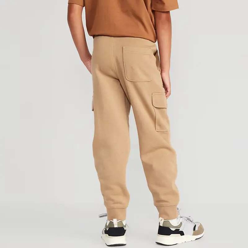 junior cotton cargo joggers